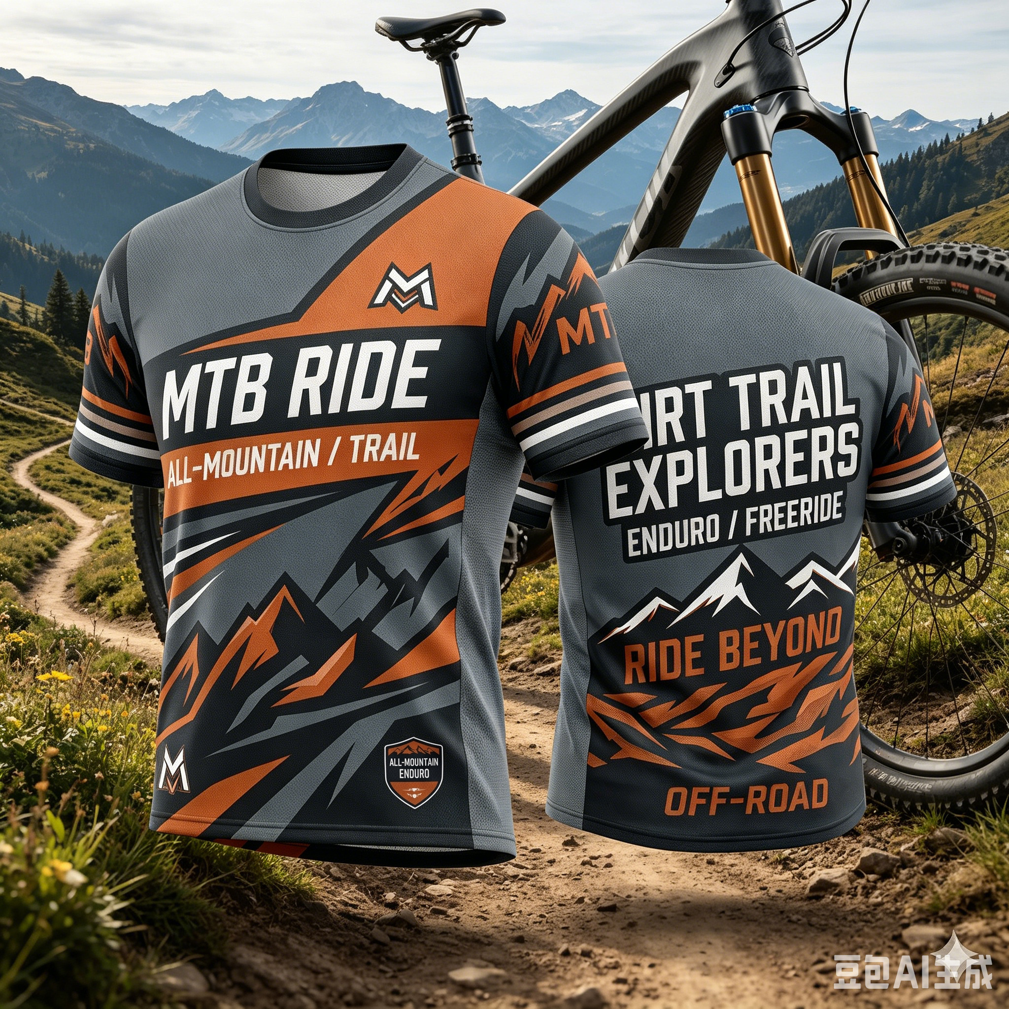 Mountain Biking Jerseys Men - Family Men Breathable Mountain Enduro Motocross
