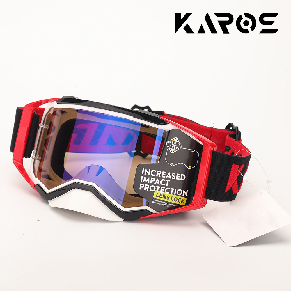Karos Motocross Riding Goggles - مراجعة Mountain Biking Helmet وسعره
