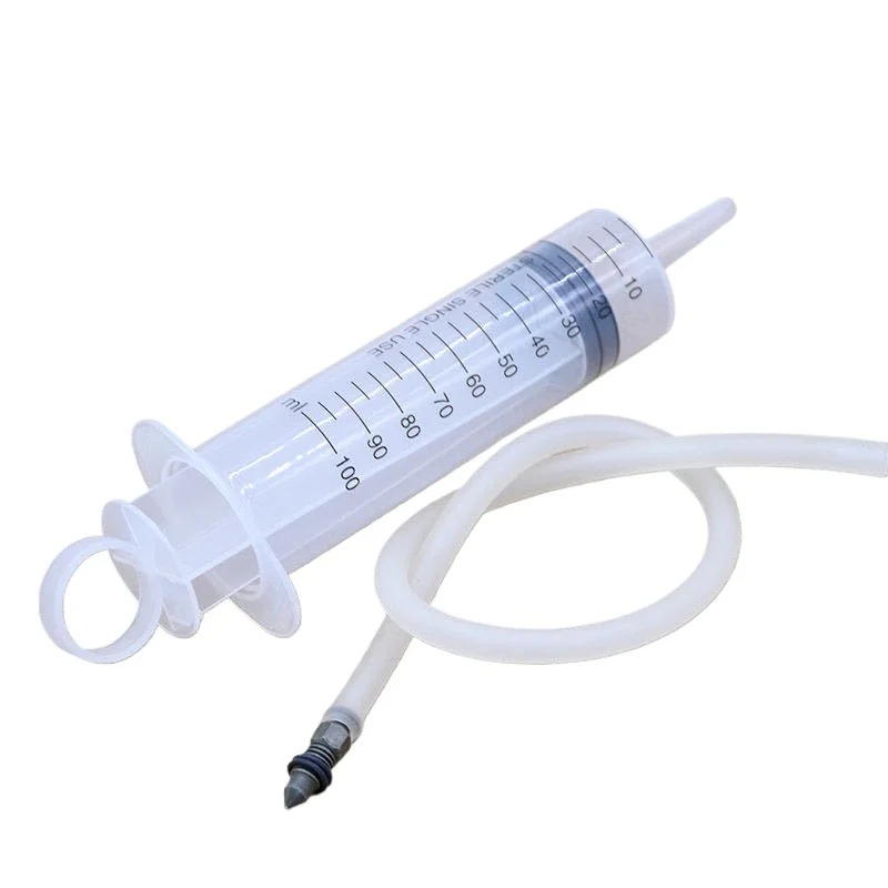 Motorcycle Brake Bleeder Syrin - مراجعة Hydraulic Brake Bleed وسعره