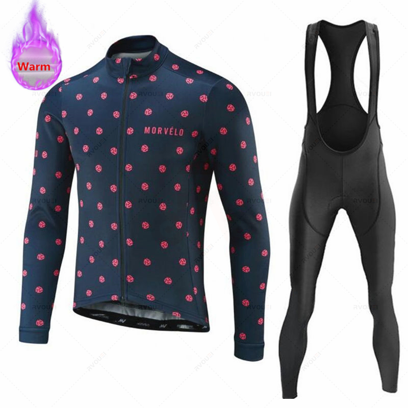 Morvelo-Thermal Fleece Cycling - مراجعة Mountain Biking Jerseys Men وسعره
