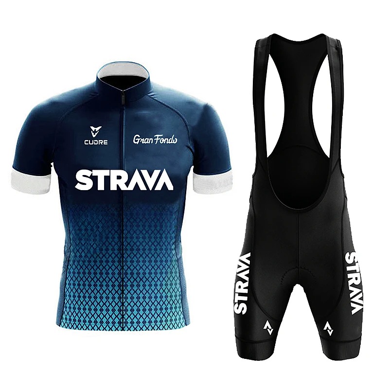 Strava Jersey Set Men's Bib Sh - مراجعة Mountain Biking Jerseys Men وسعره