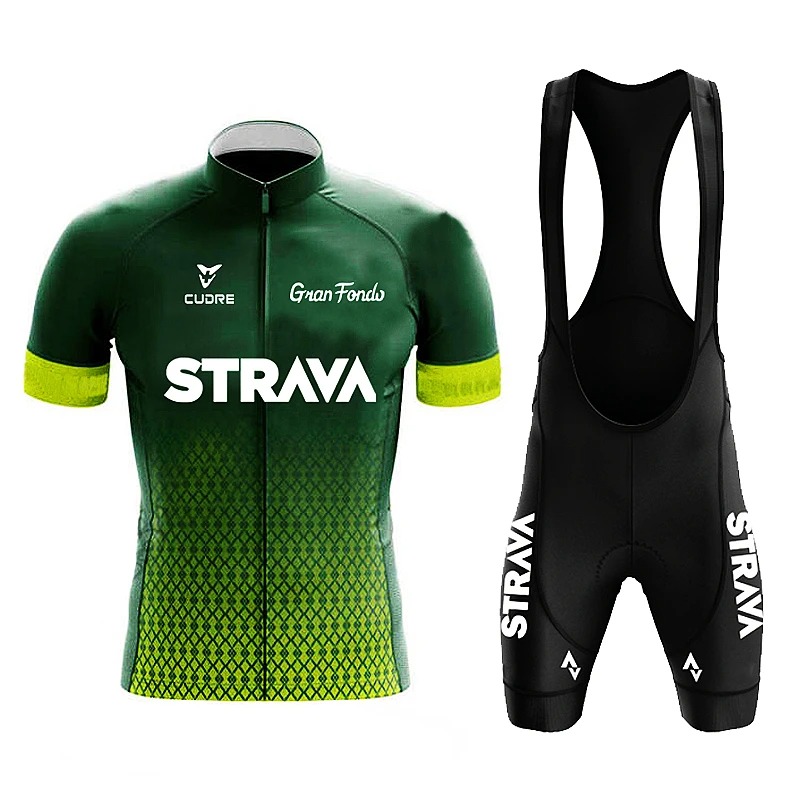 Strava Jersey Set Men's Bib Sh - مراجعة Mountain Biking Jerseys Men وسعره