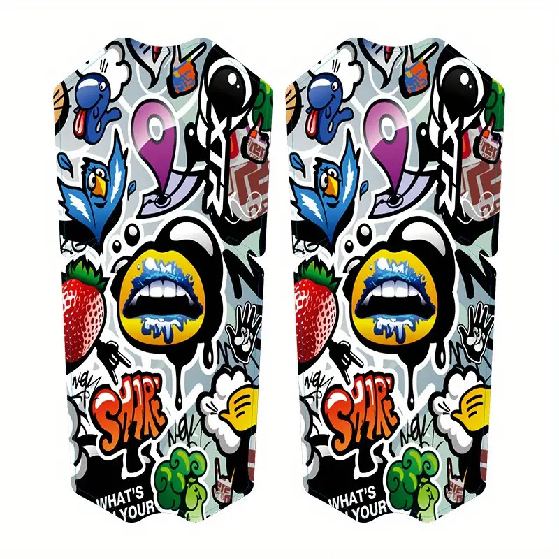 2D Flat Sticker 2pcs/XTR-M9100 - مراجعة Mountain Biking Helmet وسعره