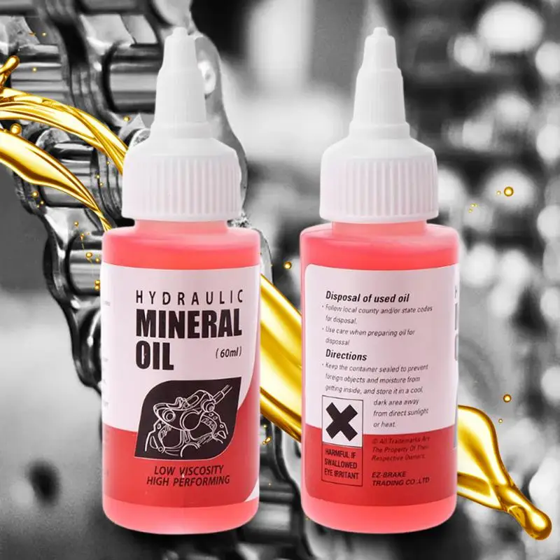60ml Bicycle Brake Mineral Oil - مراجعة Hydraulic Brake Bleed وسعره