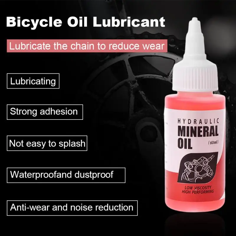 60ml Bicycle Brake Mineral Oil - مراجعة Hydraulic Brake Bleed وسعره