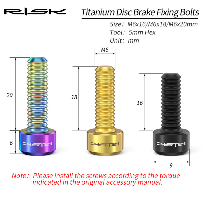Titanium Brake Caliper Screw M - مراجعة Hydraulic Brake Bleed وسعره