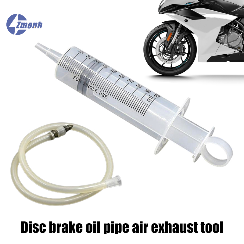1Set 100ML Motorcycle Disc Bra - مراجعة Hydraulic Brake Bleed وسعره