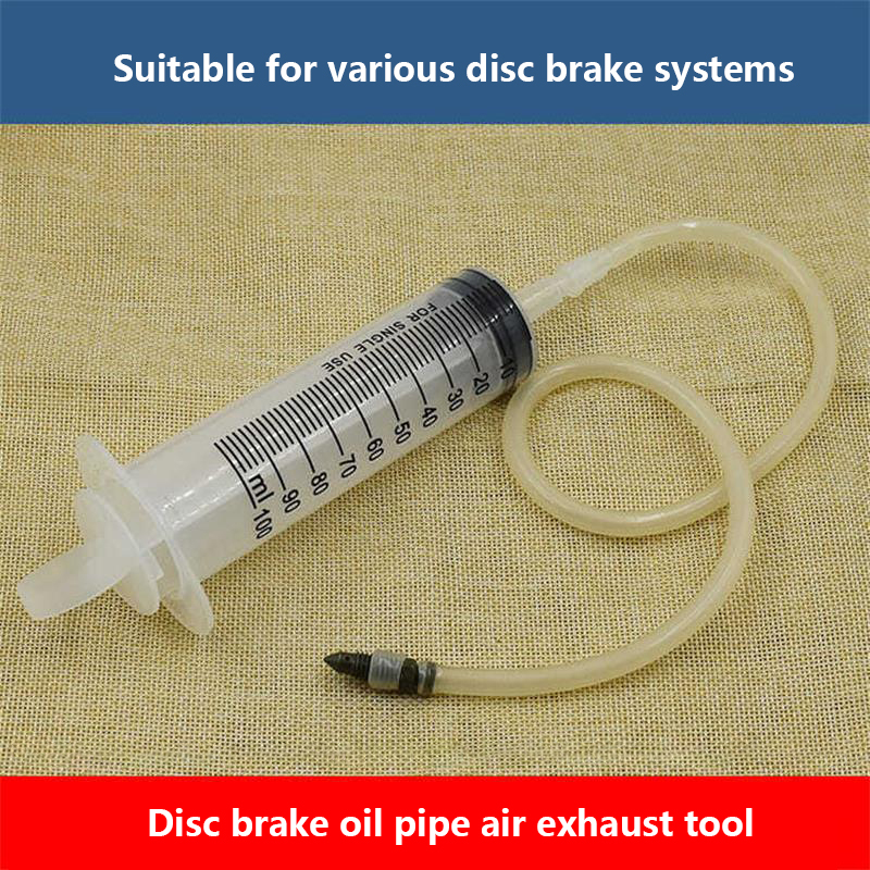 1Set 100ML Motorcycle Disc Bra - مراجعة Hydraulic Brake Bleed وسعره