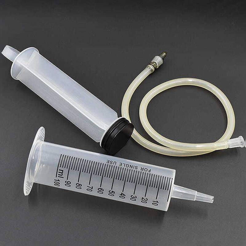 1Set 100ML Motorcycle Disc Bra - مراجعة Hydraulic Brake Bleed وسعره
