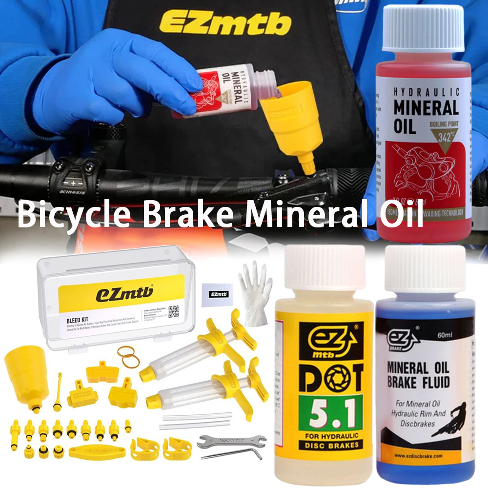 Bicycle Brake Mineral Oil Bicy - مراجعة Hydraulic Brake Bleed وسعره