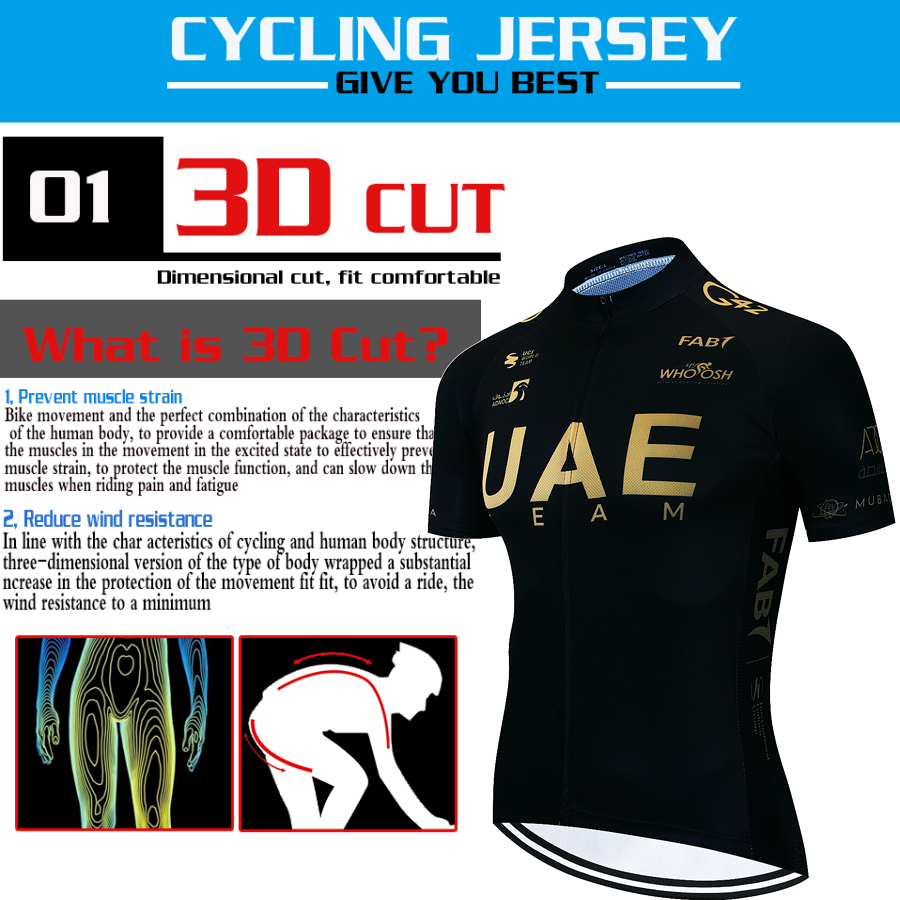 UAE Man Cycling Set Bicycle Un - مراجعة Mountain Biking Jerseys Men وسعره