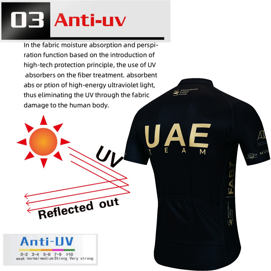 UAE Man Cycling Set Bicycle Un - مراجعة Mountain Biking Jerseys Men وسعره