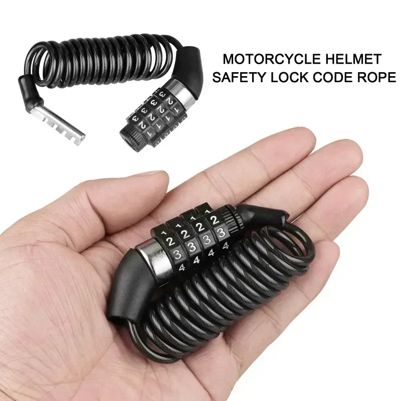 4-digit password anti-theft co - مراجعة Mountain Biking Helmet وسعره
